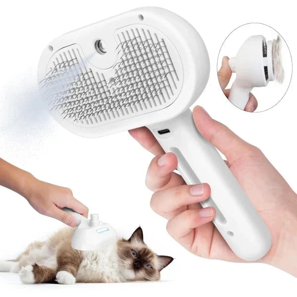 🔥Last Day Buy 1 Get 1 Free $14.49 Each🔥Premium pet brush with steam function