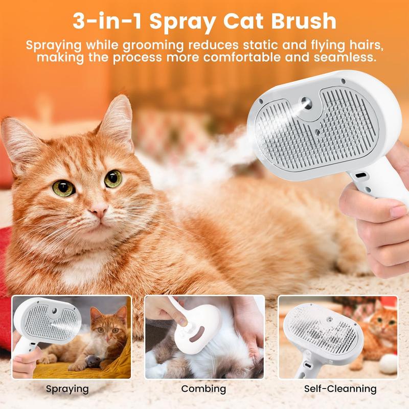 🔥Last Day Buy 1 Get 1 Free $14.49 Each🔥Premium pet brush with steam function