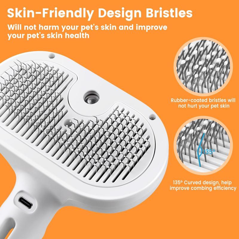 🔥Last Day Buy 1 Get 1 Free $14.49 Each🔥Premium pet brush with steam function