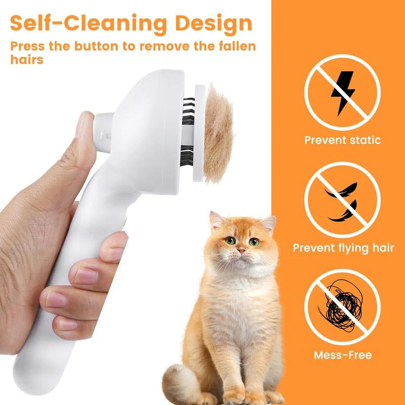 🔥Last Day Buy 1 Get 1 Free $14.49 Each🔥Premium pet brush with steam function