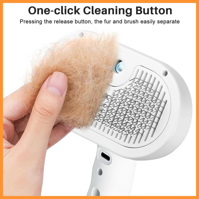 🔥Last Day Buy 1 Get 1 Free $14.49 Each🔥Premium pet brush with steam function