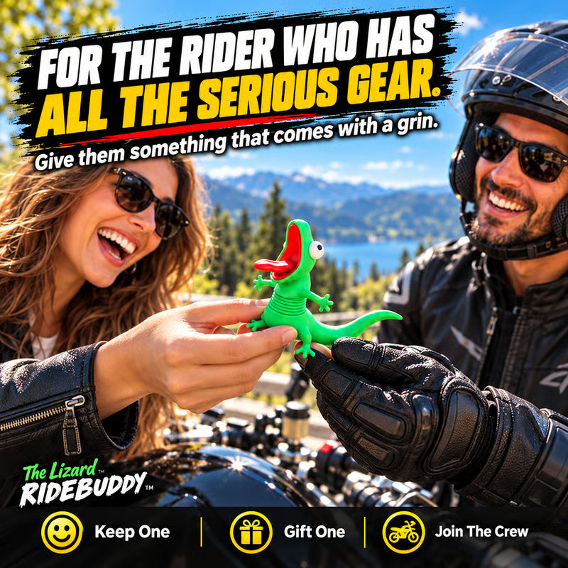 🔥LAST DAY: BUY 1 GET 1 FREE The Lizard RIDEBUDDY™