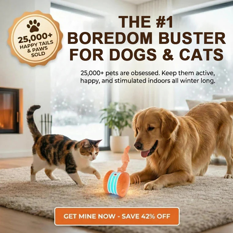 Firewheel Rope Dog Ball — Keeping Your Fur Baby Relaxed, Happy & Content 🐶 & 🐱