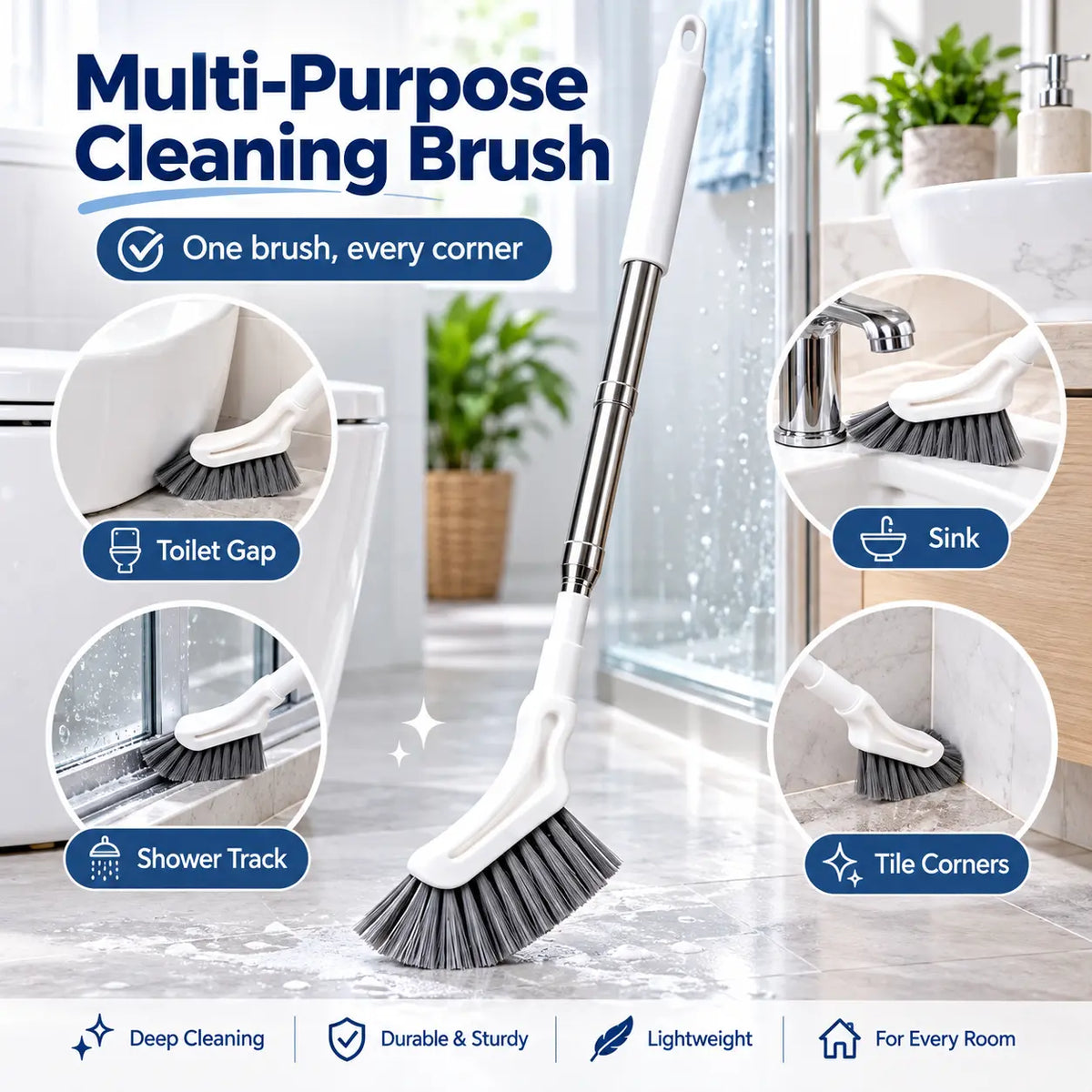 🔥LAST DAY: BUY 1 GET 1 FREE Telescopic Crevice Cleaning Brush